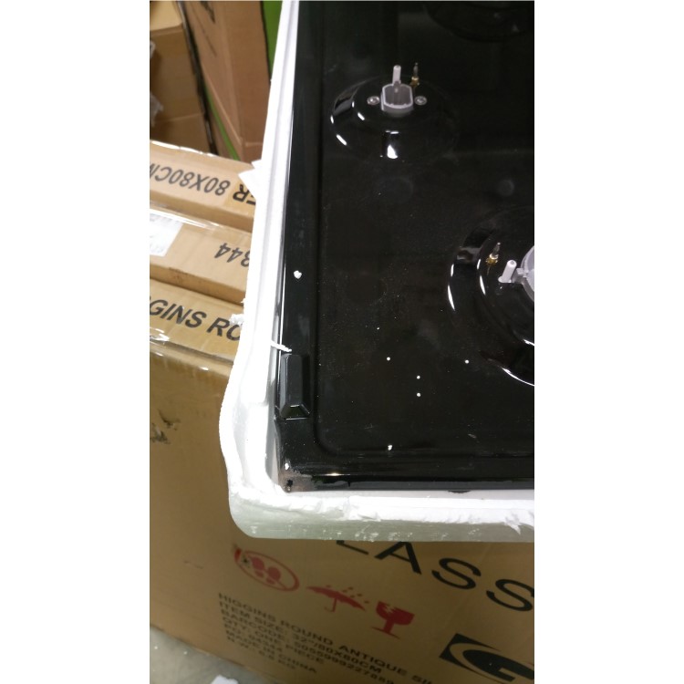 GRADE A2 - Hotpoint PCN642HBK 60cm Four Burner Gas Hob Black