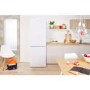 GRADE A3 - Indesit LD70S1W 176x60cm Freestanding Fridge Freezer - White