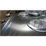 GRADE A2 - Miele KM2032 75cm Five Burner Gas Hob - Stainless Steel
