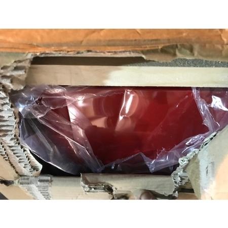 GRADE A3 - Smeg FAB32RRD3UK Fifties Style Frost Free Right Hand Hinge Freestanding Fridge Freezer - Red