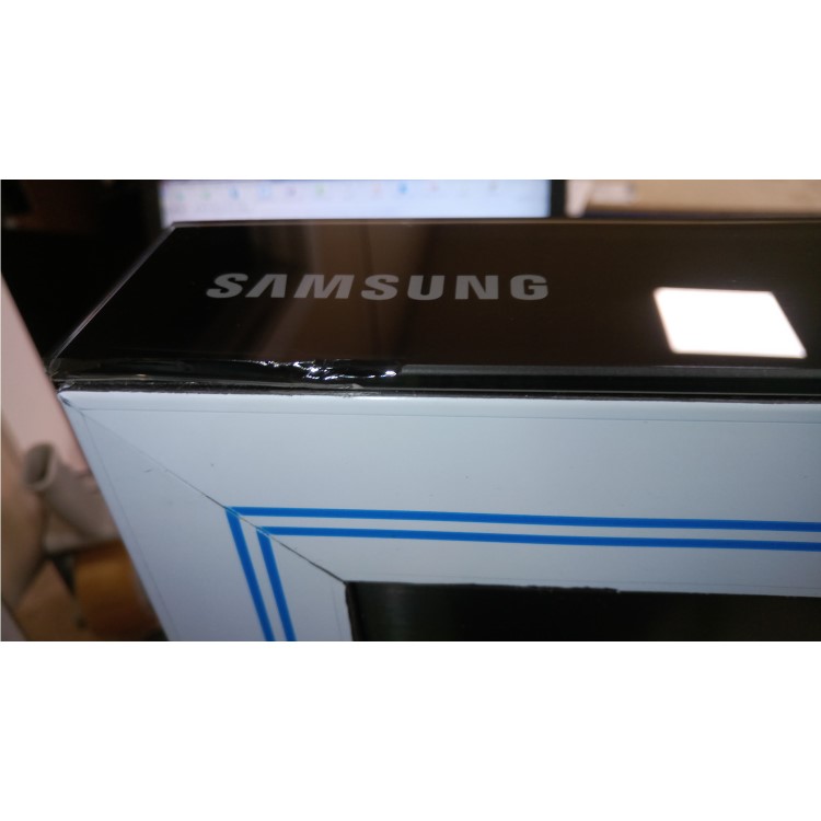 GRADE A3 - Samsung NK36M5070BM 90cm Chimney Hood - Black With Black Glass