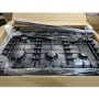 GRADE A2 - Smeg TR93BL Victoria Triple Cavity 90cm Wide Dual Fuel Cooker Black