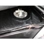 GRADE A2 - Smeg TR93BL Victoria Triple Cavity 90cm Wide Dual Fuel Cooker Black