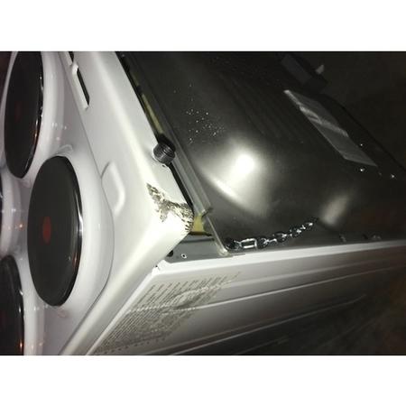 GRADE A2 - Indesit I5ESHW 50cm Electric Cooker with Single Oven and Solid Hotplate Hob - White