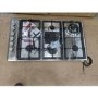 GRADE A2 - CDA HG9320SS 90cm Six Burner Gas Hob With Cast Iron Pan Stands Stainless Steel