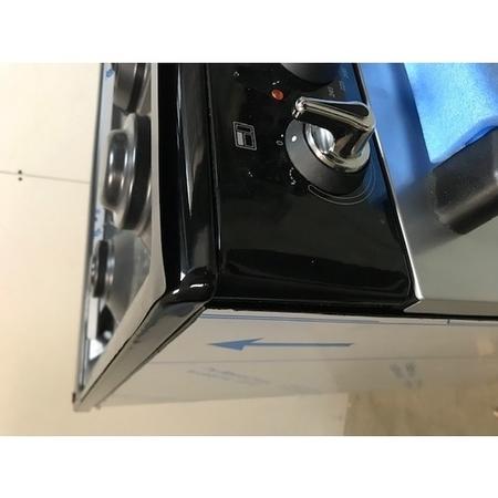 GRADE A2 - Smeg BU93S Burghley 90cm Dual Fuel Range Cooker Silver