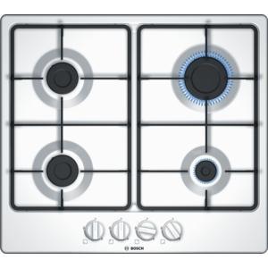 GRADE A3 - Bosch PGP6B2B60 60cm 4 Burner Gas Hob in White