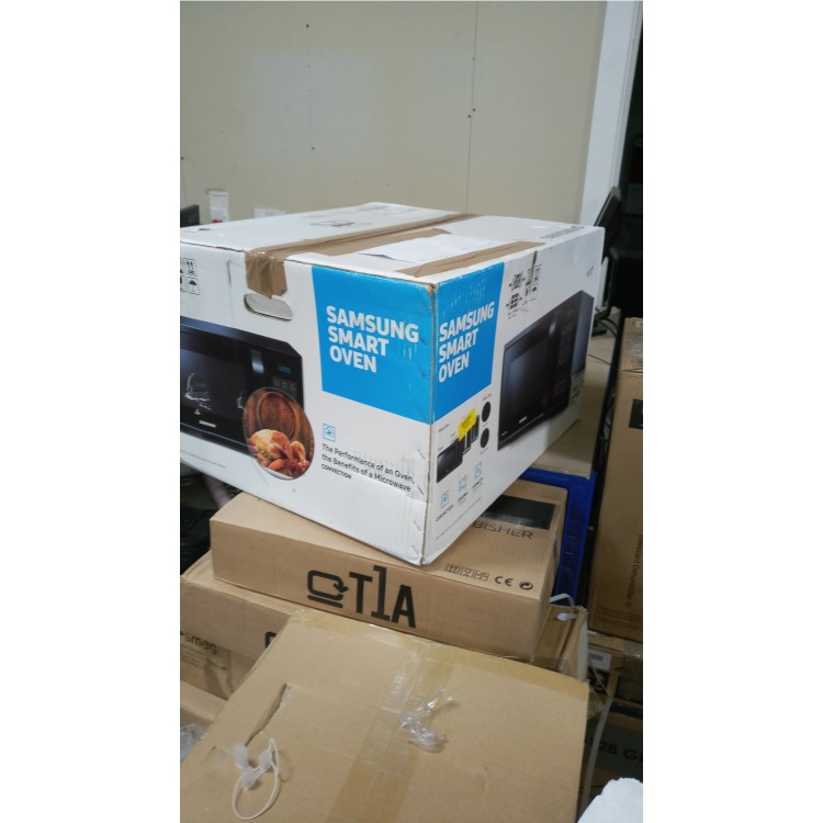 GRADE A2 - Samsung MC28H5013AS 28L 900W Freestanding Combination Microwave Oven - Silver