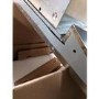 GRADE A2 - AEG DKB4950M 90cm Pyramid Chimney Cooker Hood