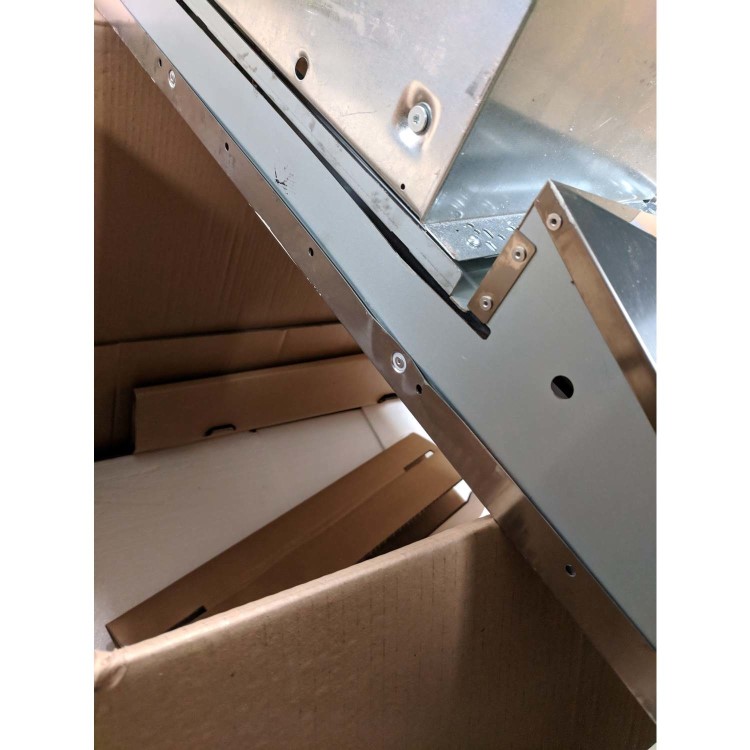 GRADE A2 - AEG DKB4950M 90cm Pyramid Chimney Cooker Hood