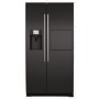 CDA PC71BL American Style Side-By-Side Fridge Freezer With Homebar Black