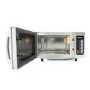 Refurbished electriQ EIQMWCOM25 25L 1000W Programmable Commercial Microwave for Commercial Kitchens & Catering Stainless Steel