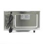 Refurbished electriQ EIQMWCOM25 25L 1000W Programmable Commercial Microwave for Commercial Kitchens & Catering Stainless Steel