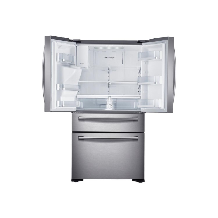 GRADE A2 - Samsung RF24FSEDBSR 471L American Freestanding Fridge Freezer - Stainless Steel