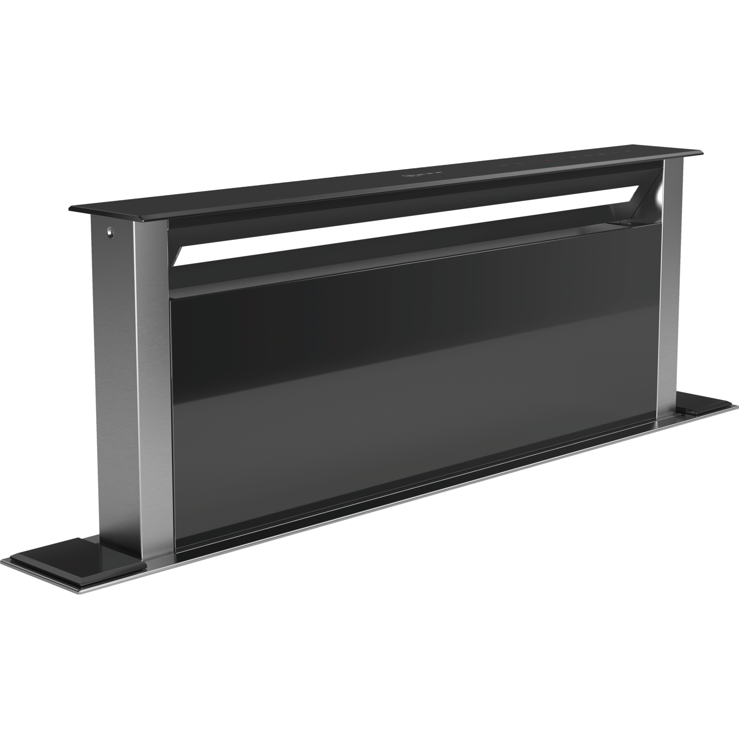 Neff 90cm Touch Control Downdraft Extractor - Black Glass