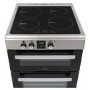 GRADE A3 - Belling FSI608MFTc 60cm Double Oven Electric Cooker With Induction Hob - Stainless Steel