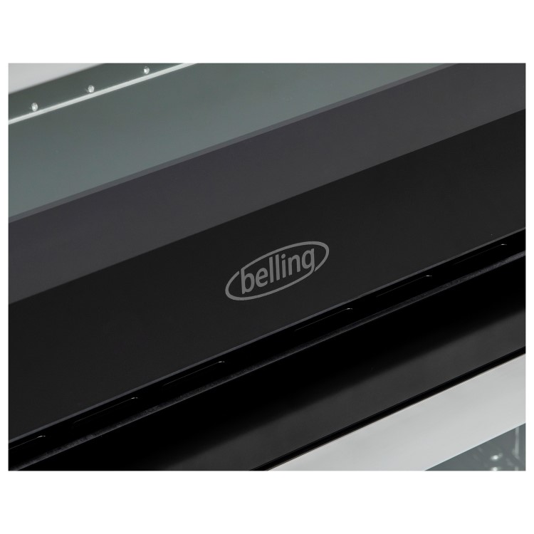 GRADE A3 - Belling FSI608MFTc 60cm Double Oven Electric Cooker With Induction Hob - Stainless Steel