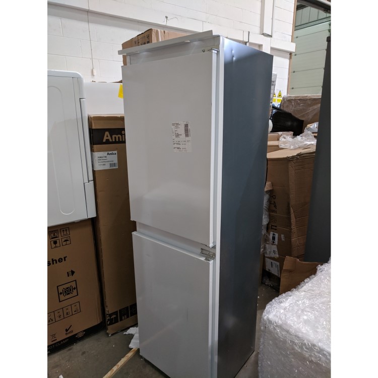 GRADE A2 - Hotpoint HMCB50501AA 54cm Wide 50-50 Integrated Upright Fridge Freezer - White