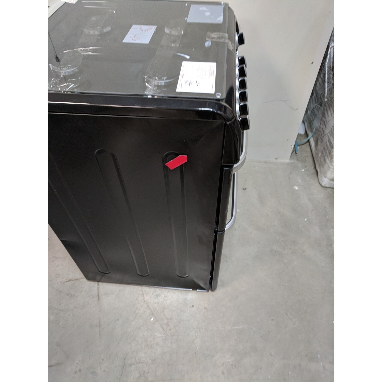 GRADE A3 Hotpoint CH60DHKFS Harrogate 60cm Double Oven Dual Fuel