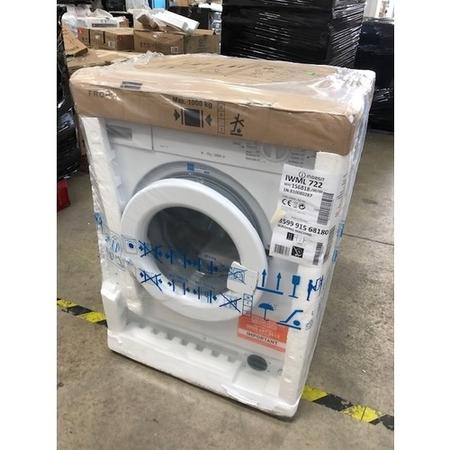 GRADE A2 - Indesit IWML722 Super Efficient 7kg 1200rpm Integrated Washing Machine - White