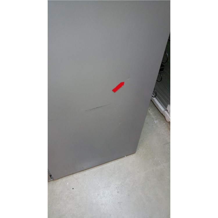 GRADE A3 - Hotpoint FFU3DX Day 1 Technology Frost Free 60/40 Freestanding Fridge Freezer With French-style Doors - Stainless Steel