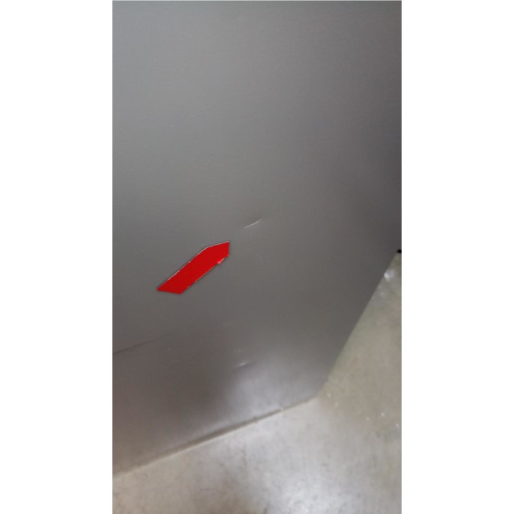 GRADE A3 - Hotpoint FFU3DX Day 1 Technology Frost Free 60/40 Freestanding Fridge Freezer With French-style Doors - Stainless Steel