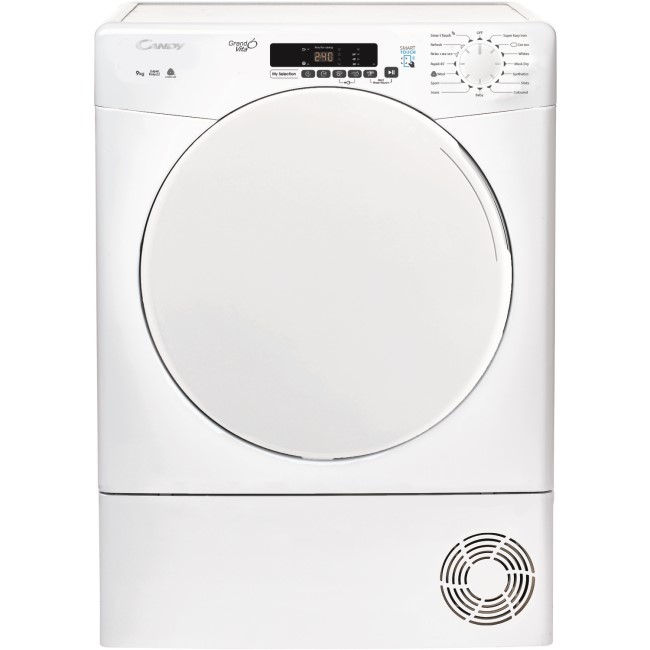Candy CSC9DF 9kg Freestanding Condenser Tumble Dryer White