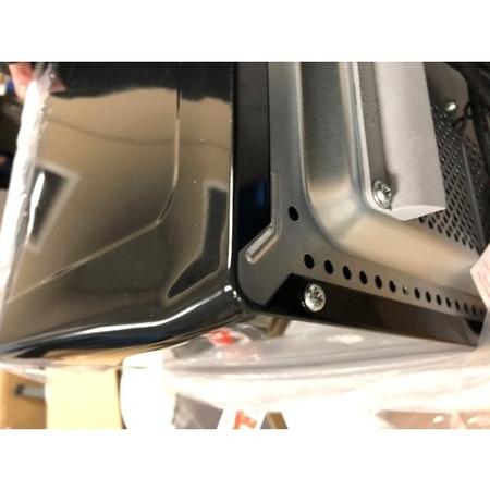 GRADE A3 - Hotpoint MWH26321MB 25L 800W ExtraSpace Crisp Microwave With Grill - Black