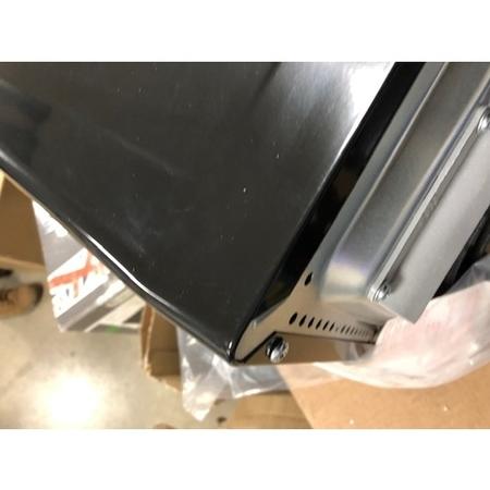 GRADE A3 - Hotpoint MWH26321MB 25L 800W ExtraSpace Crisp Microwave With Grill - Black