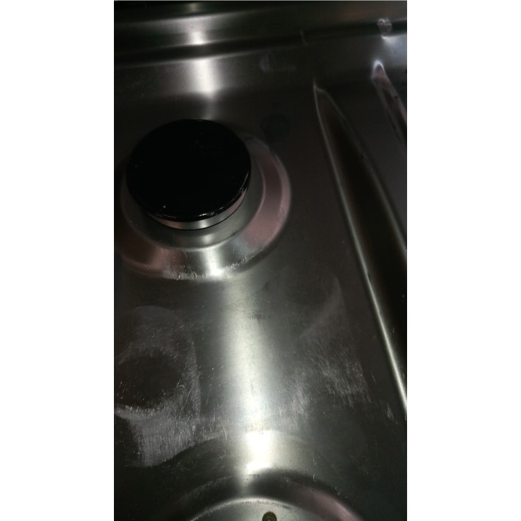 GRADE A2 - Hotpoint HUG61X Ultima 60cm Double Oven Gas Cooker - Stainless Steel