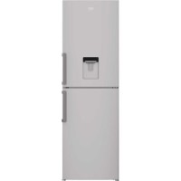 GRADE A2 - Beko CFP1691DS 191x60cm Frost Free Freestanding Fridge Freezer With Non-plumbed Water Dispenser Silv