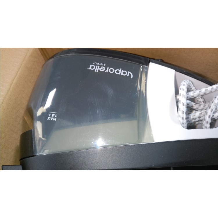 GRADE A2 - Polti PLGB0073 Vaporella Steam Generator Iron - Dark Grey And White
