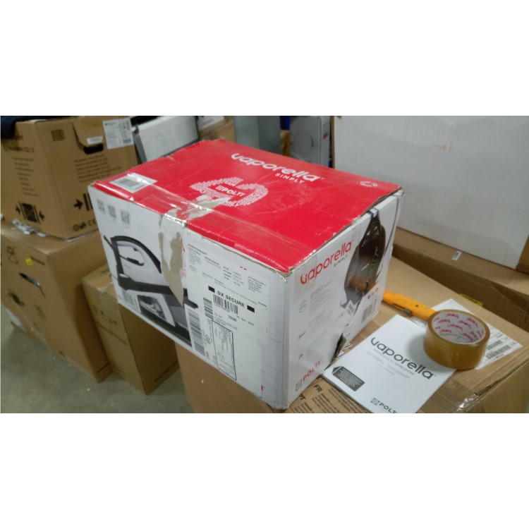 GRADE A2 - Polti PLGB0073 Vaporella Steam Generator Iron - Dark Grey And White