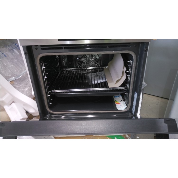 GRADE A2 - AEG BPS351020M SteamBake Pyrolytic Multifunction Electric Single Oven Stainless Steel