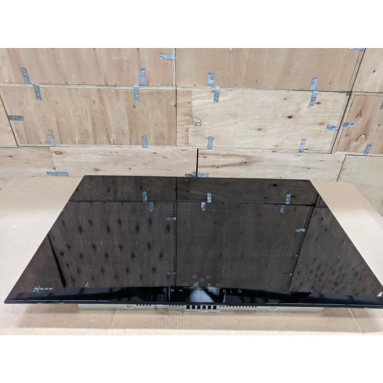 Refurbished Neff N50 T48FD23X0 80.2cm Touch Control 5 Zone Induction Hob Black Glass