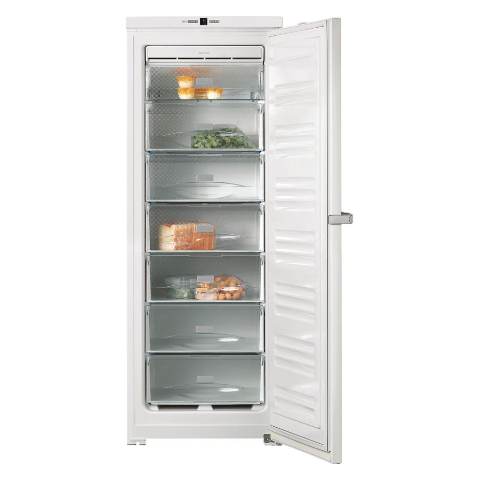 Miele FN26062 60cm Wide Frost Free Freestanding Upright Freezer White
