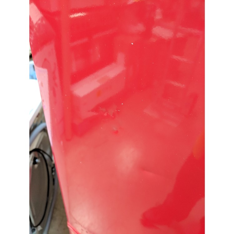 GRADE A3 - Montpellier MAB148R Retro Style 50-50 Freestanding Fridge Freezer - Red