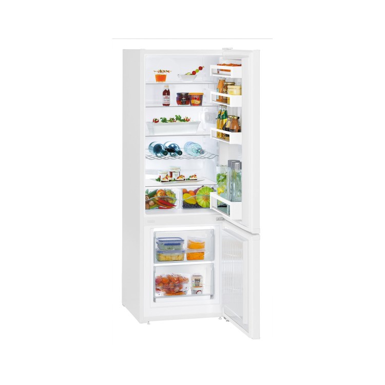 Liebherr 265 Litre 70/30 Freestanding Fridge Freezer With VarioSpace - White