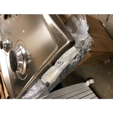 GRADE A3 - Smeg SR264XGH Cucina 60cm Stainless Steel 4 Burner Gas Hob with New Style Controls