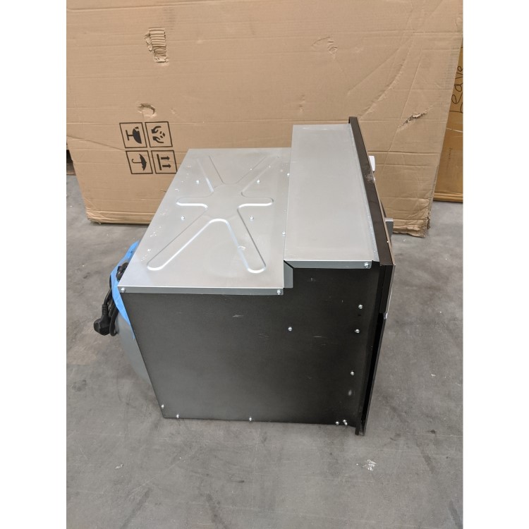 GRADE A2 - Indesit MWI3443IX 900W 40L Built-in Microwave Oven And Grill - Stainless Steel