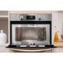 Refurbished Indesit MWI3443IX Built In 40L with Grill 900W Microwave Stainless Steel