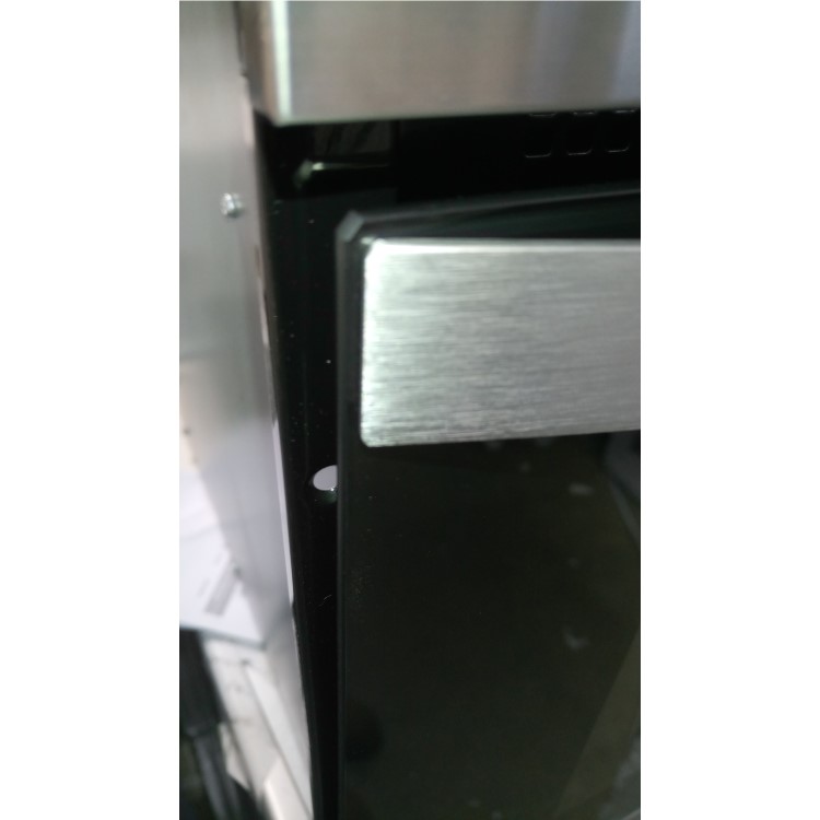 GRADE A3 - Indesit MWI3443IX 900W 40L Built-in Microwave Oven And Grill - Stainless Steel
