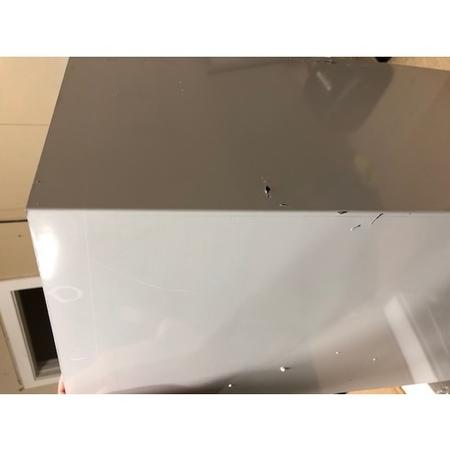 GRADE A2 - CDA ECN72SS Flat Glass And Stainless Steel 70cm Wide Chimney Cooker Hood