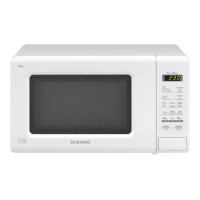GRADE A2 - Daewoo KOR6M1RDWR 20L Touch Control Freestanding Microwave with Duoplate - White