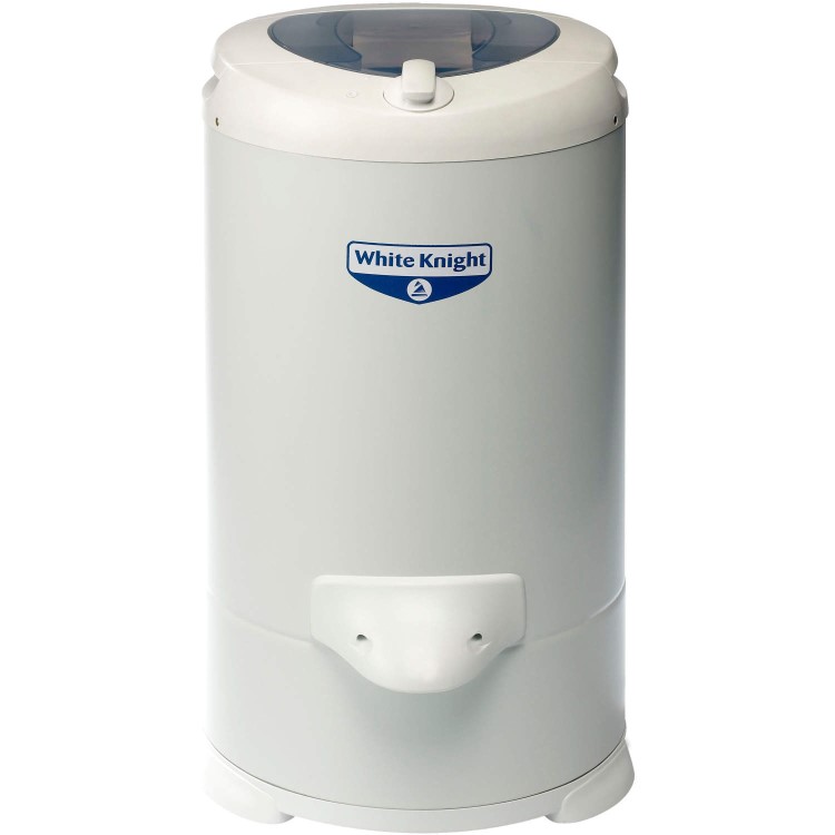 GRADE A3 - White Knight 28009W 4.1kg Gravity Drained White Spin Dryer - White