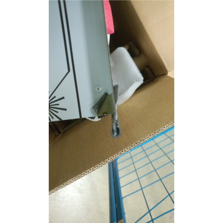 GRADE A2 - Elica SLEEK-60-SS Sleek Stainless Steel Canopy Cooker Hood For A 60cm Cupboard