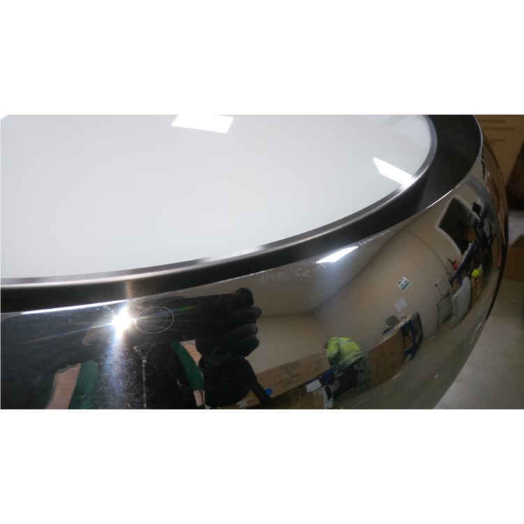 GRADE A2 - Elica PEARL-SS 80cm Ceiling Mounted Island Decorative Cooker Hood Stainless Steel