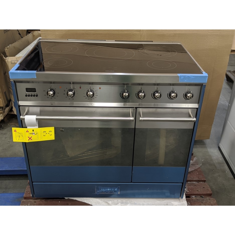 GRADE A2 - Smeg SY92IPX8 Symphony Dual Cavity Pyro Induction 90cm ...