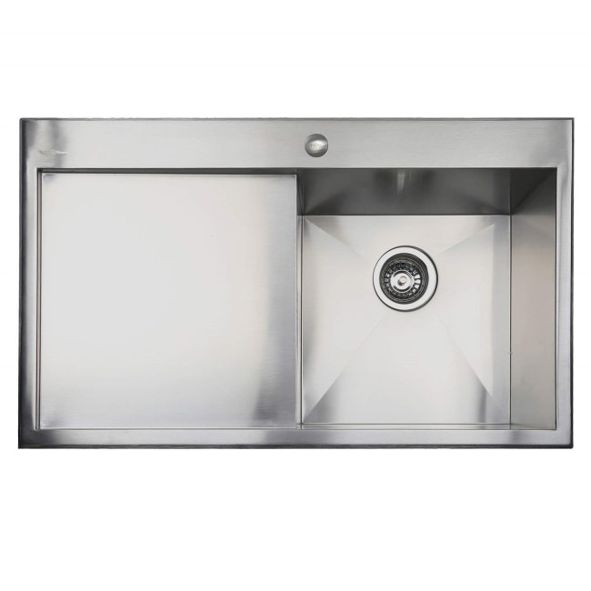 GRADE A2 - Taylor & Moore Single Bowl Stainless Steel Kitchen Sink