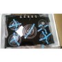 GRADE A2 - Rangemaster RMB70HPNGFGL 70cm 5 Burner Gas Hob Black Glass